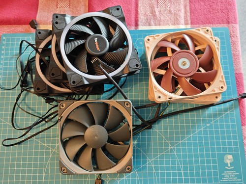 Lot ventilateurs 120mm - 7,