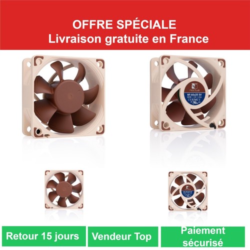 Noctua a6x25 ventilateur - nf-a6x25, 5v